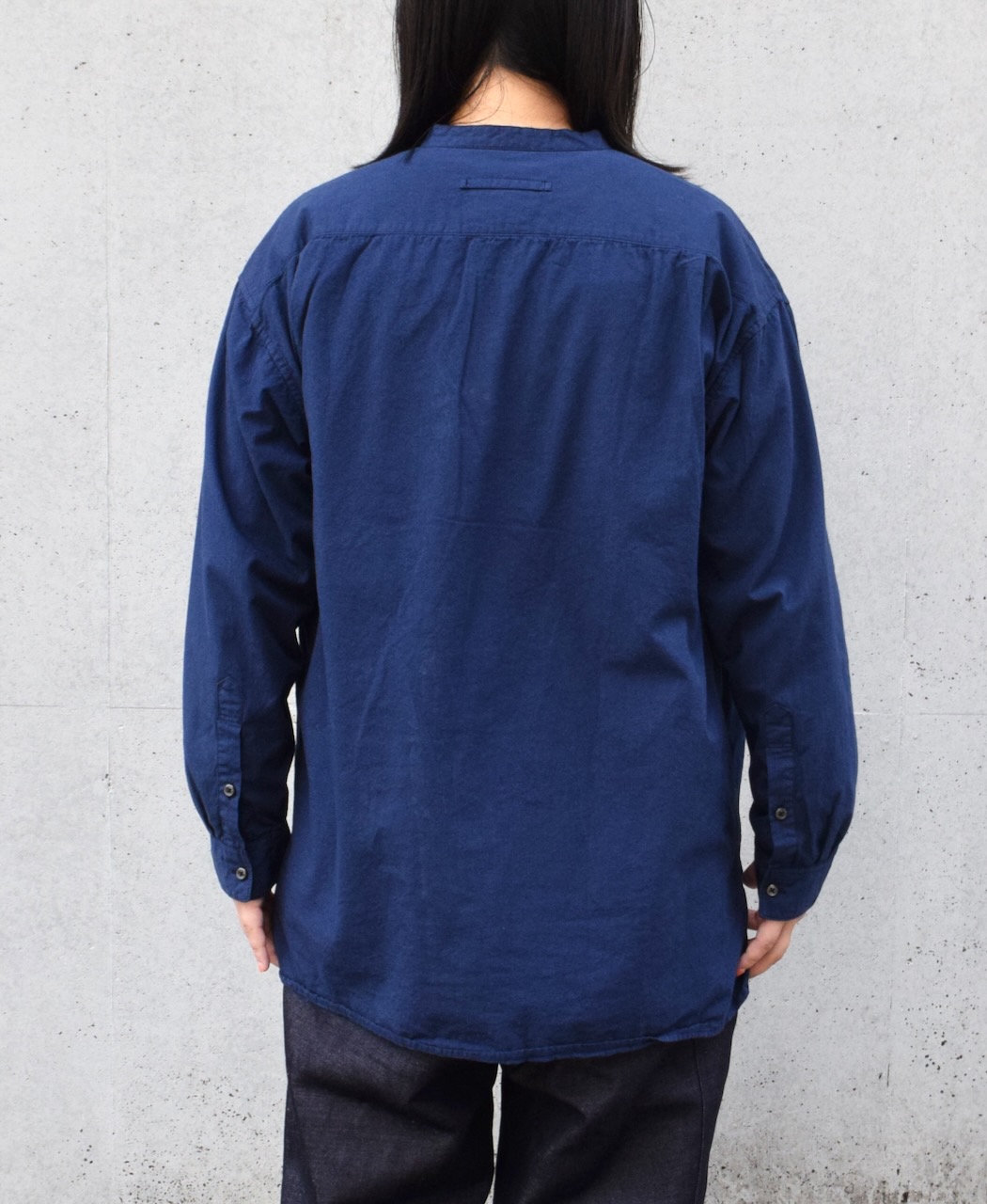 INAM2471PD(シャツ) 40s POPLIN OVERDYED UTILITY SHIRT