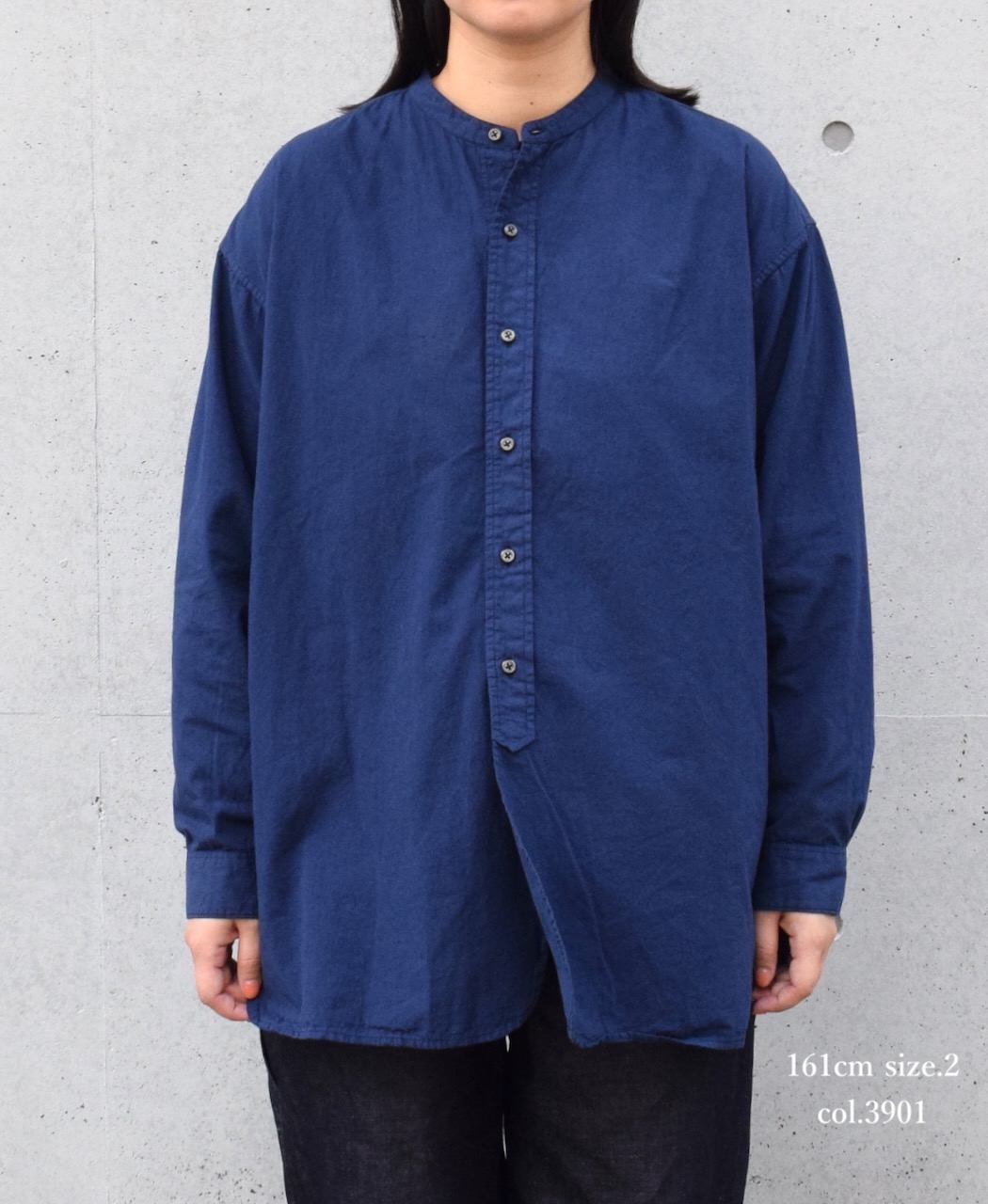 INAM2471PD(シャツ) 40s POPLIN OVERDYED UTILITY SHIRT