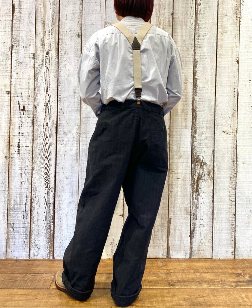 INAM2471PD(シャツ) 40s POPLIN OVERDYED UTILITY SHIRT