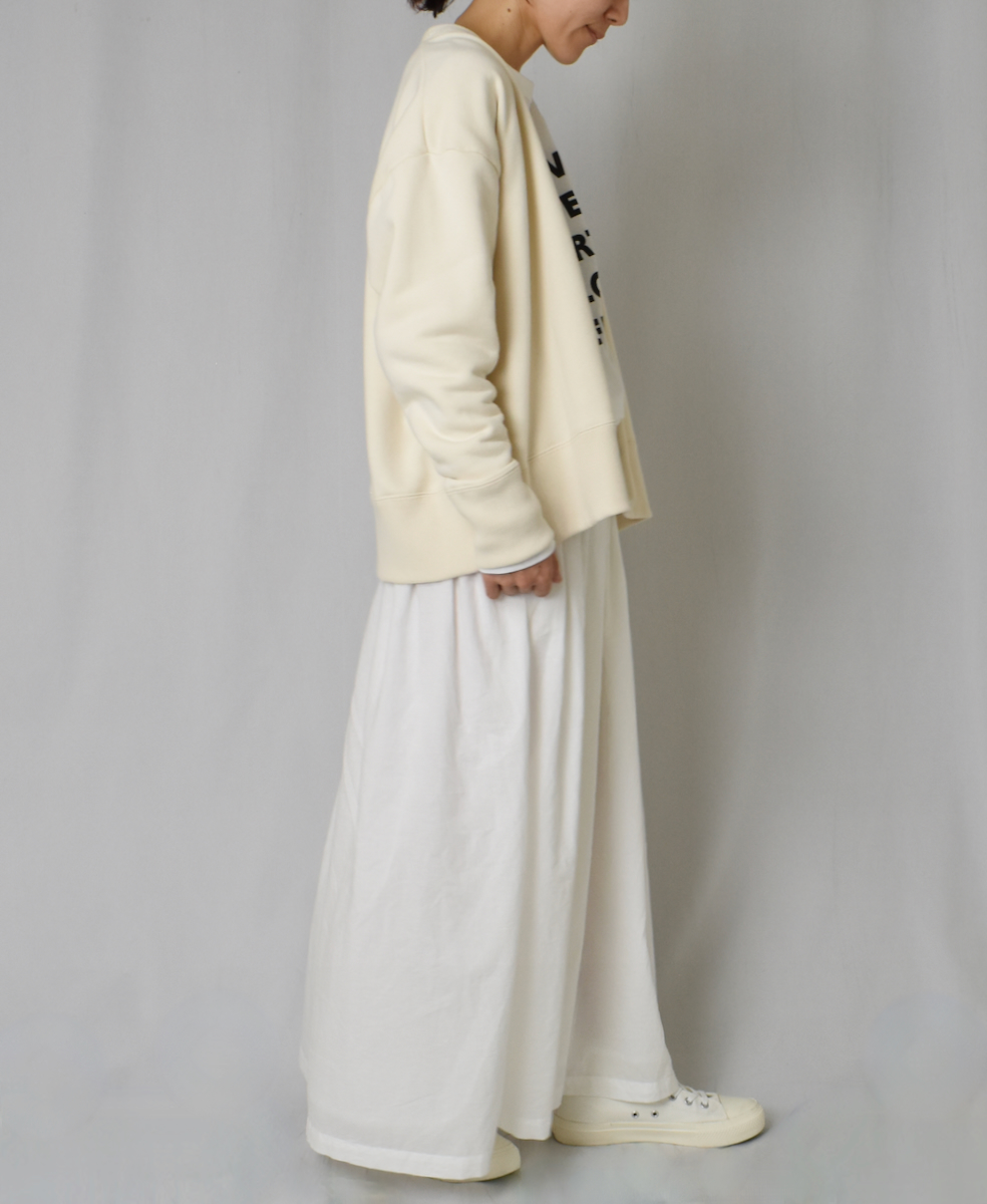 NSL24552 (スカート) 60s CAMBRIC PLAIN GATHERED SKIRT