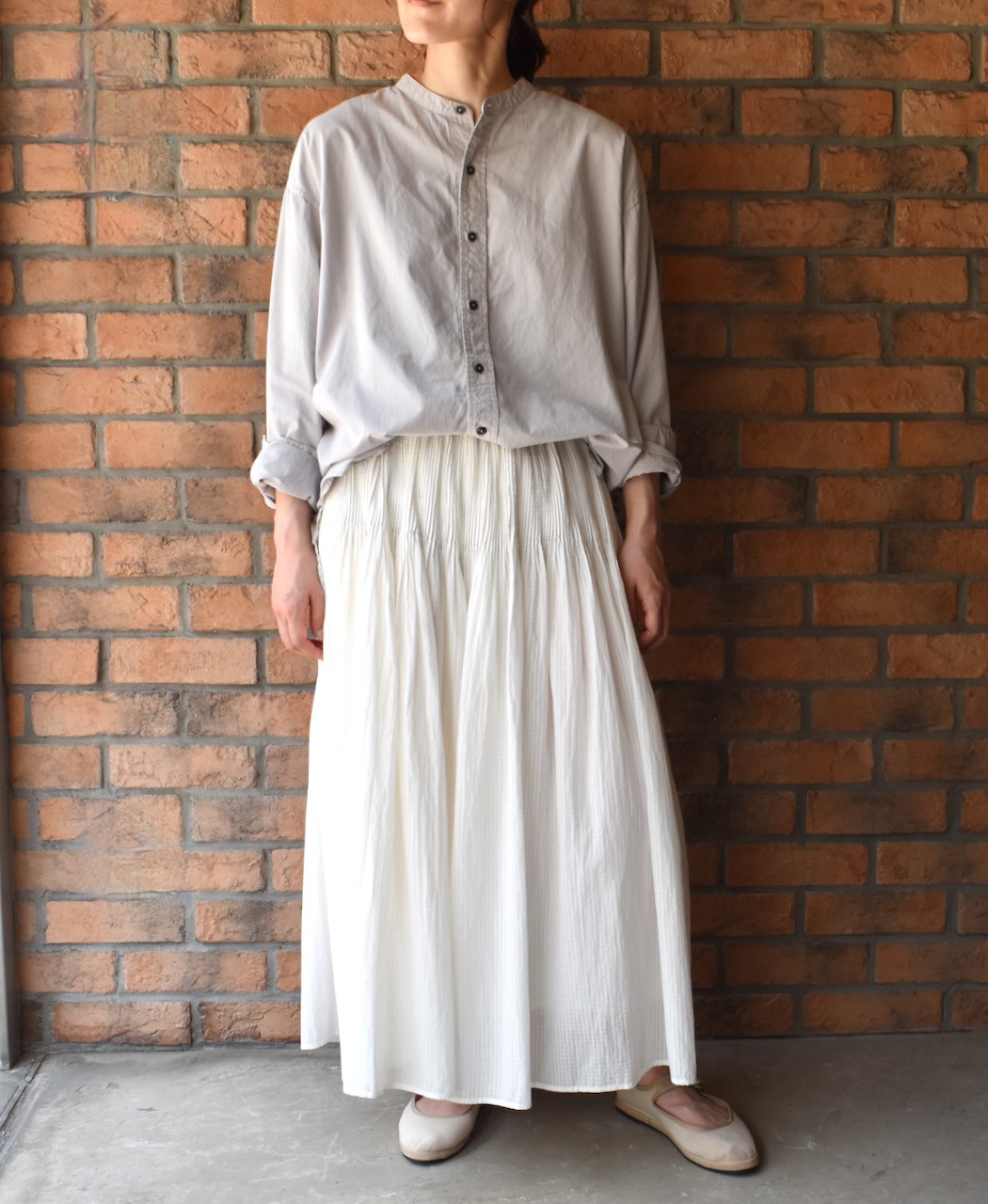 INAM2471PD(シャツ) 40s POPLIN OVERDYED UTILITY SHIRT