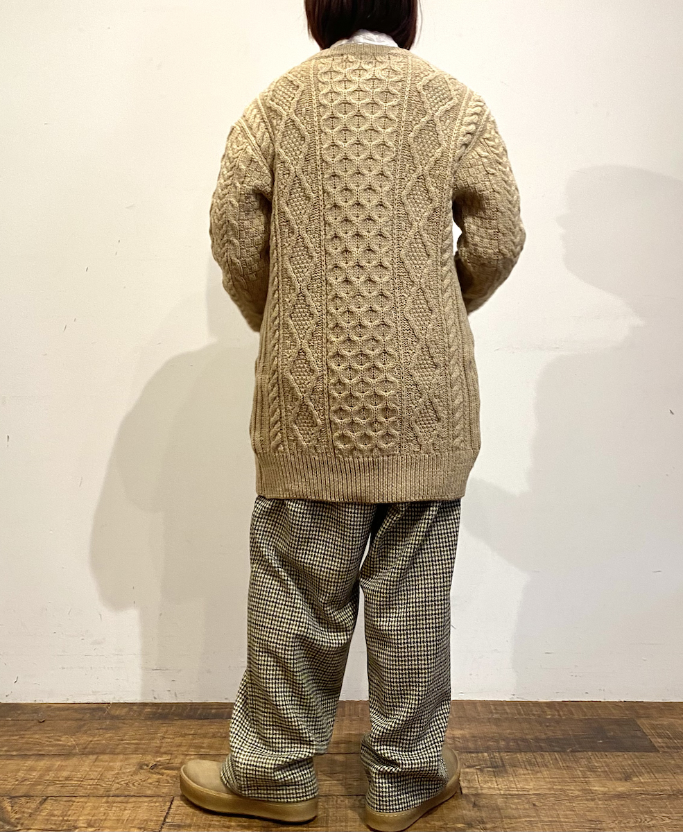 NHT2454WC(パンツ) MIX WOOL CHECK EASY PANTS