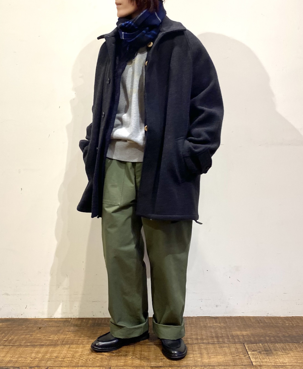 NHT2461WPL(コート) HEAVY WEIGHT WOOL TWILL BALMACAAN SHORT COAT