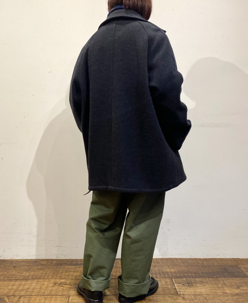 NHT2461WPL(コート) HEAVY WEIGHT WOOL TWILL BALMACAAN SHORT COAT