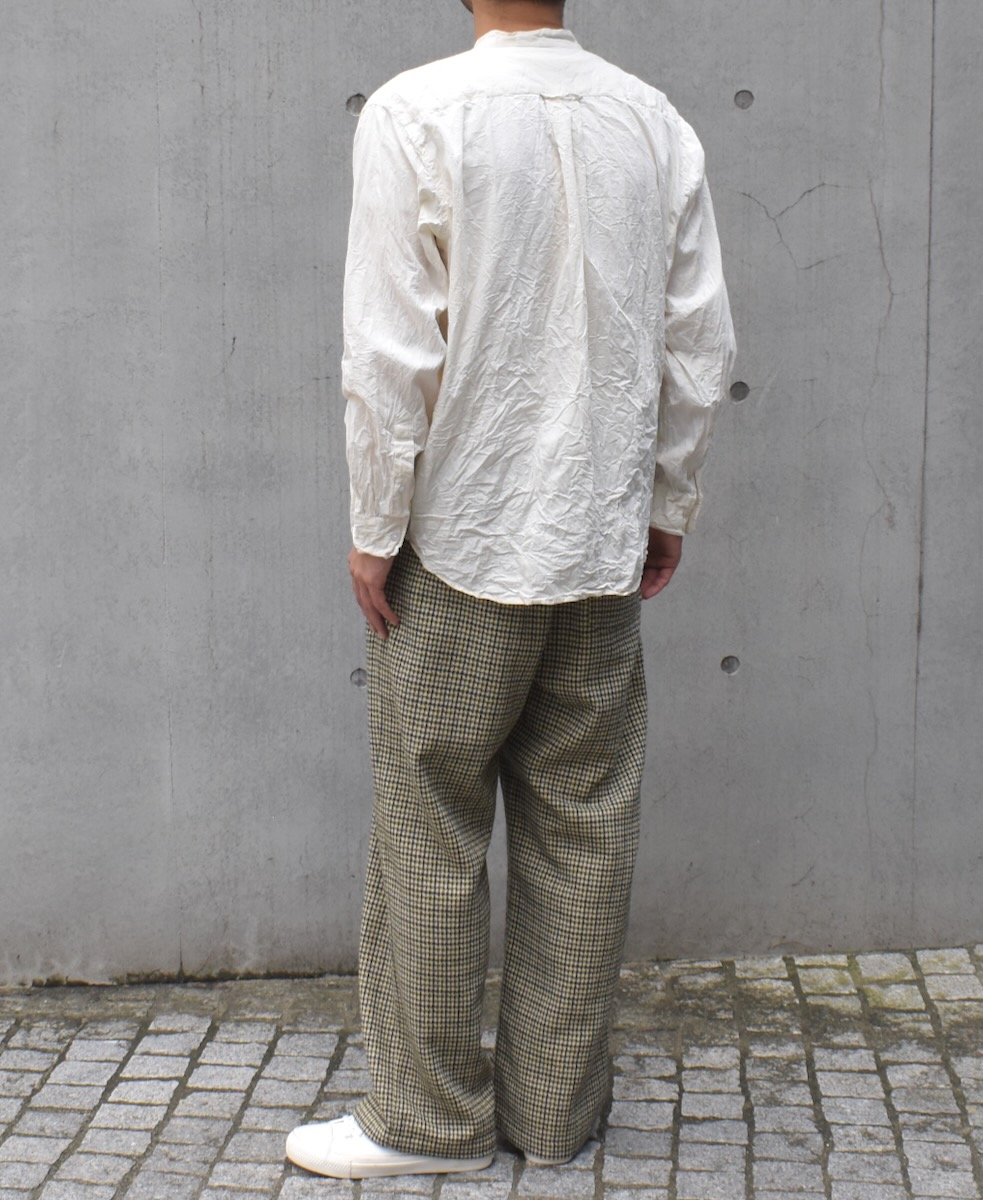 NHT2454WC(パンツ) MIX WOOL CHECK EASY PANTS