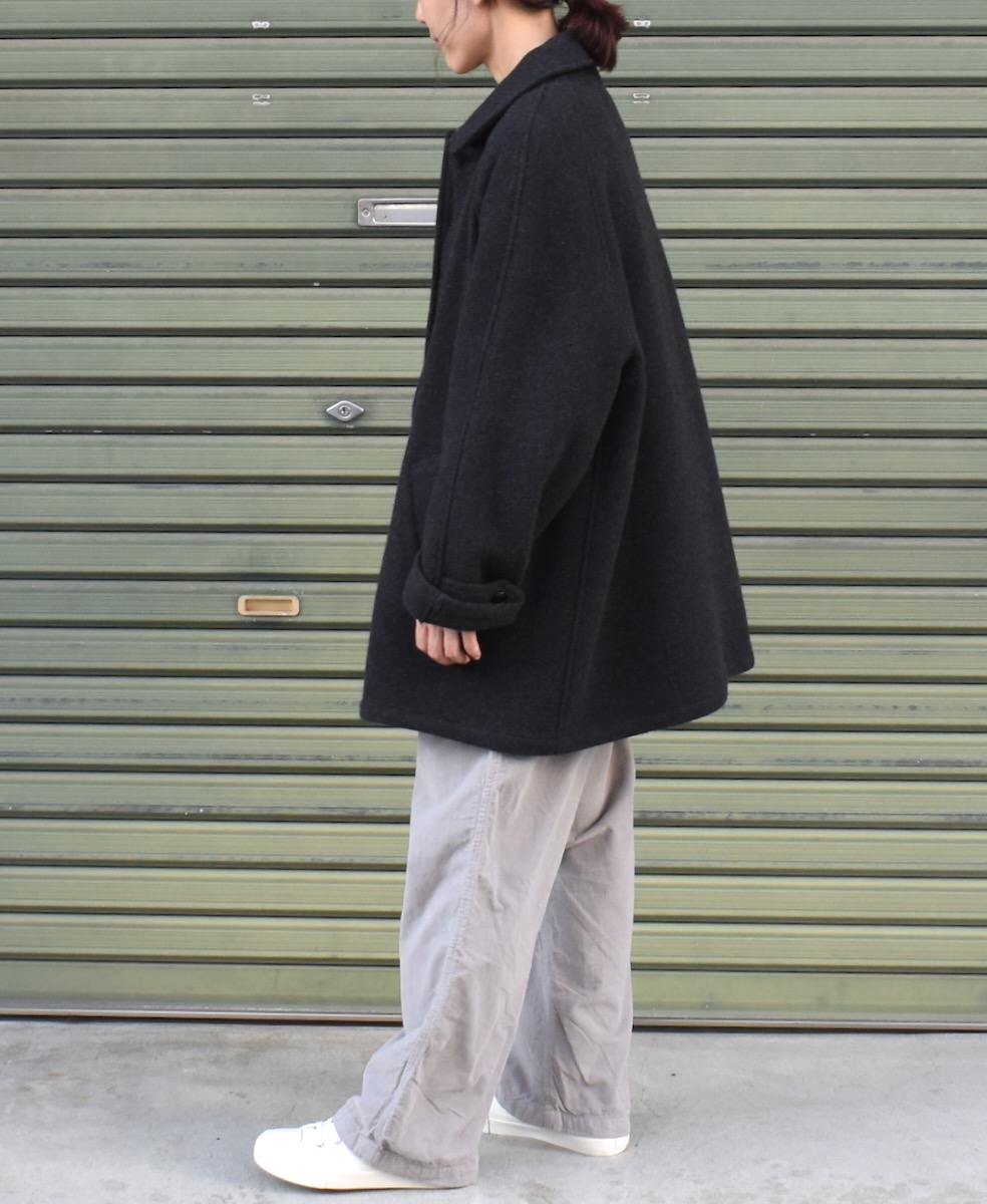 NHT2461WPL(コート) HEAVY WEIGHT WOOL TWILL BALMACAAN SHORT COAT