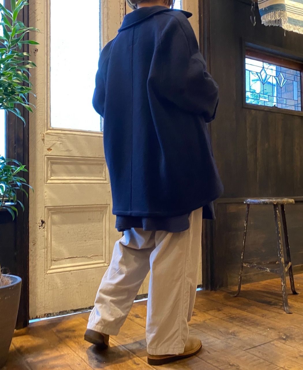 NHT2461WPR(コート) HEAVY WEIGHT WOOL TWILL BALMACAAN SHORT COAT