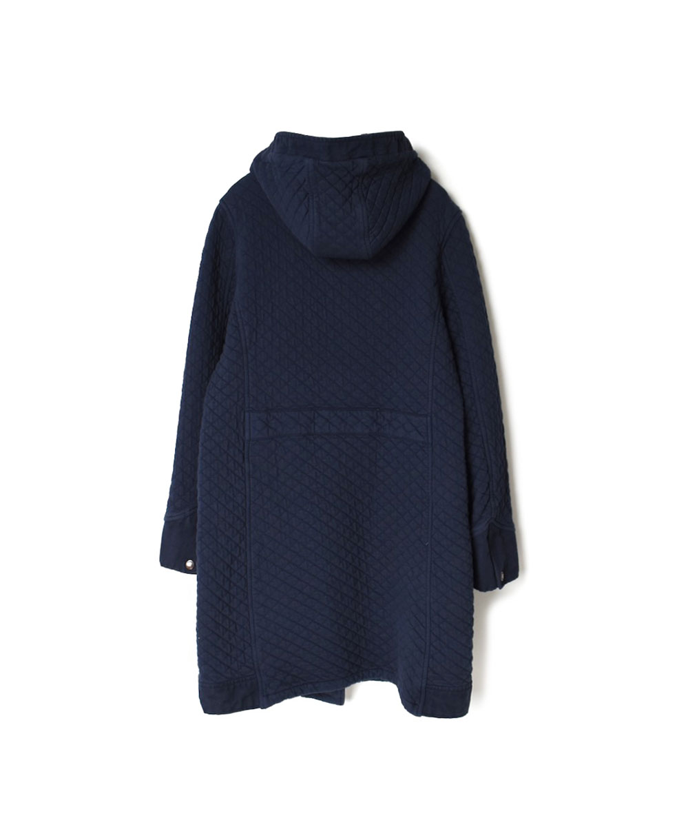 NAM0553 (コート) COTTON QUILT HOODED COAT