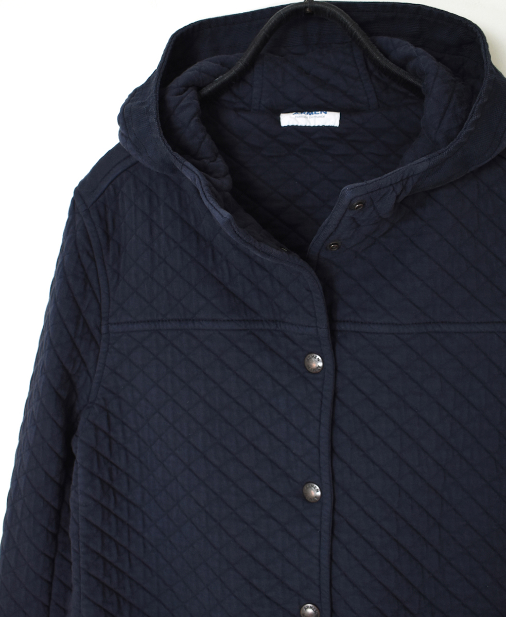 NAM0555 (ジャケット) COTTON QUILT HOODED JACKET