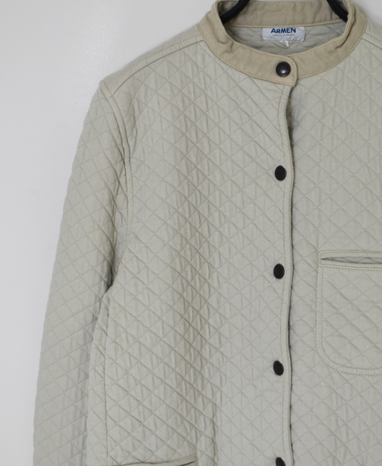 NAM2101 (ジャケット) COTTON QUILT STAND COLLAR JACKET