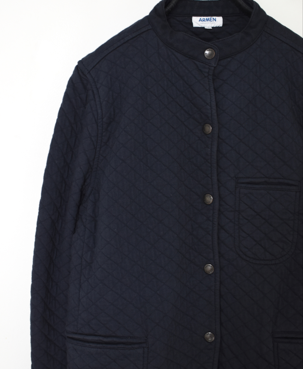 NAM2101 (ジャケット) COTTON QUILT STAND COLLAR JACKET