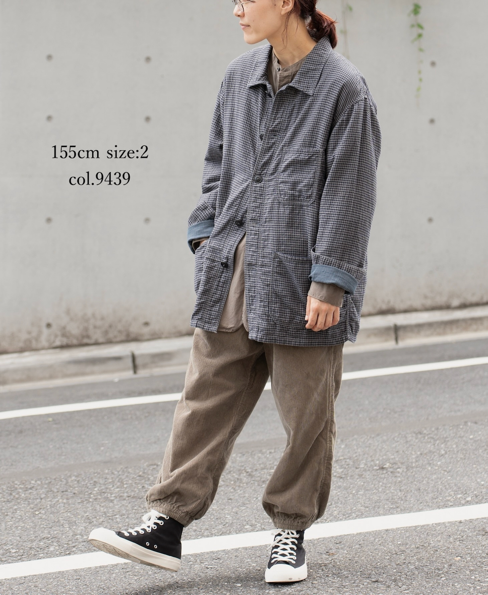 ISNAM2461(ジャケット) 60s COTTON DOUBLE FACE CHECK AUTHENTIC WORK JAKET