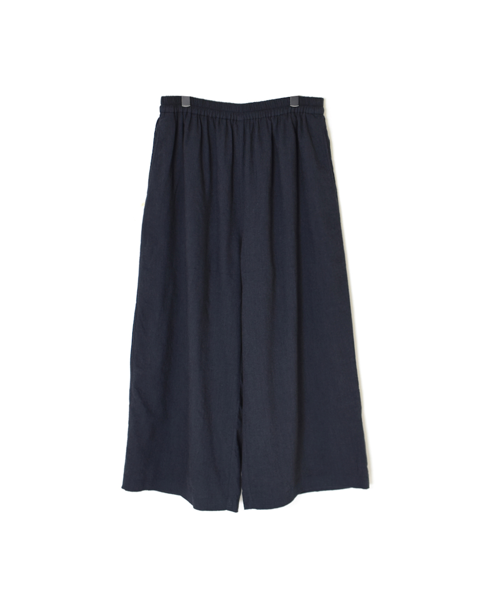 INMDS24744(パンツ) WOOL/COTTON/SILK PLAIN EASY PANTS