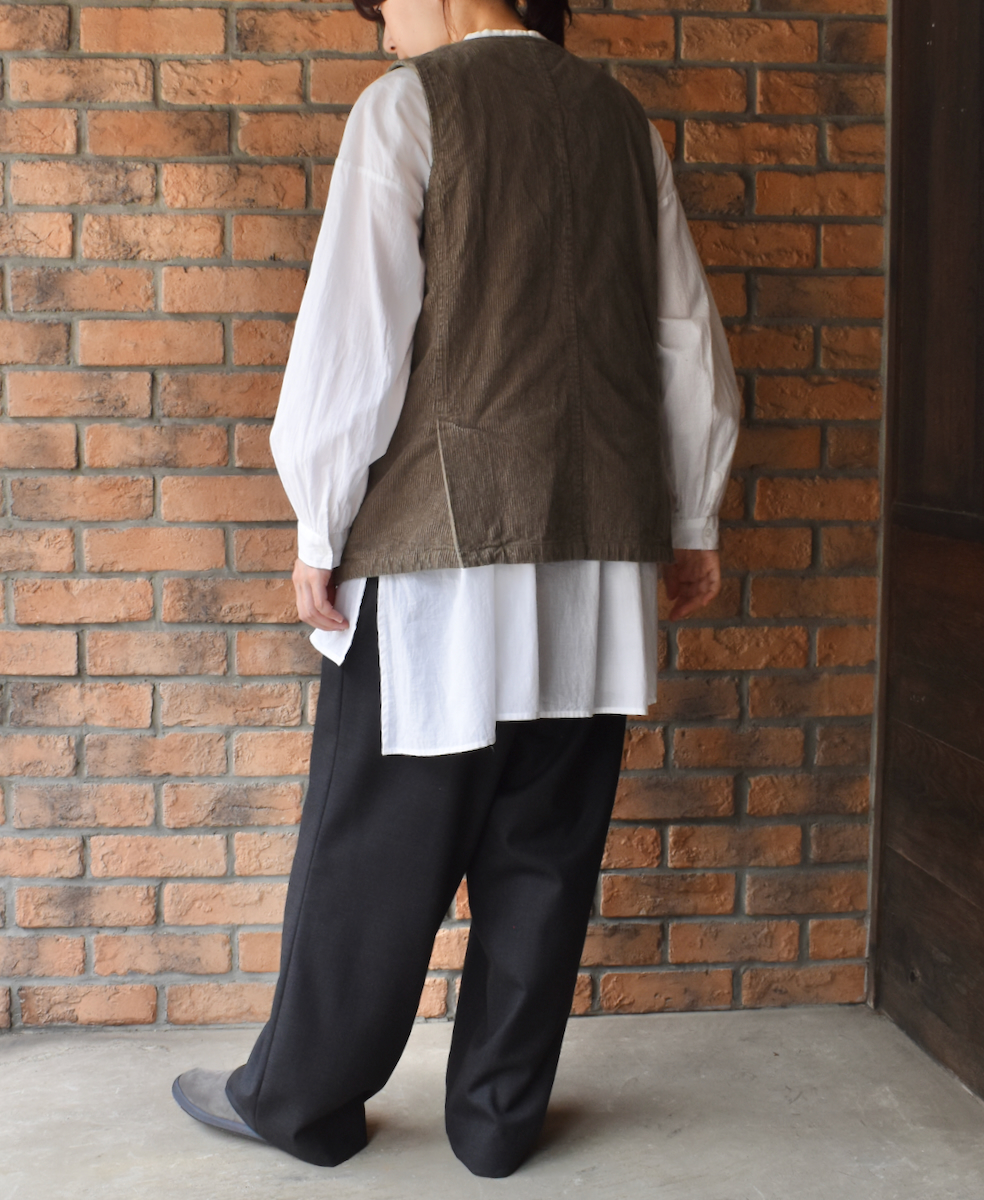 NVL2451C9D(ベスト) 9WALES CORDUROY VEST