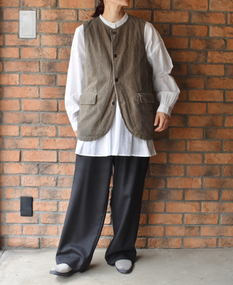 NVL2451C9D(ベスト) 9WALES CORDUROY VEST