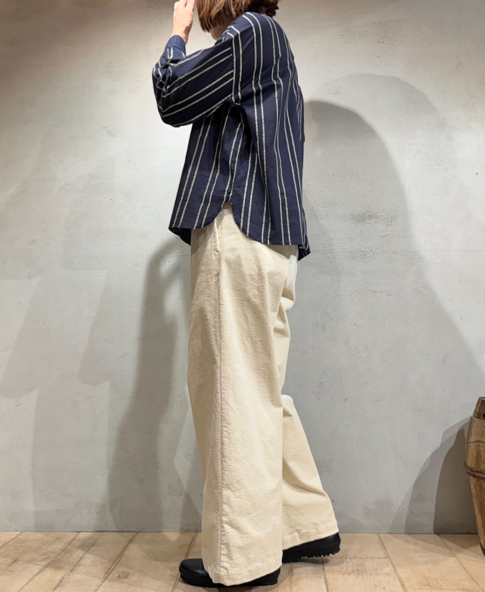 GNMDS2052CP(パンツ) 11WALW CORDUROY EASY WIDE PANTS