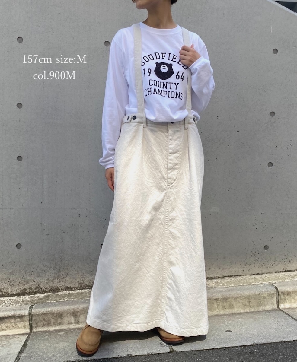 NGW9951 2754(Tシャツ) "COUNTY BEAR" CREW NECK L/SL WITH CUFF&HEM RIB