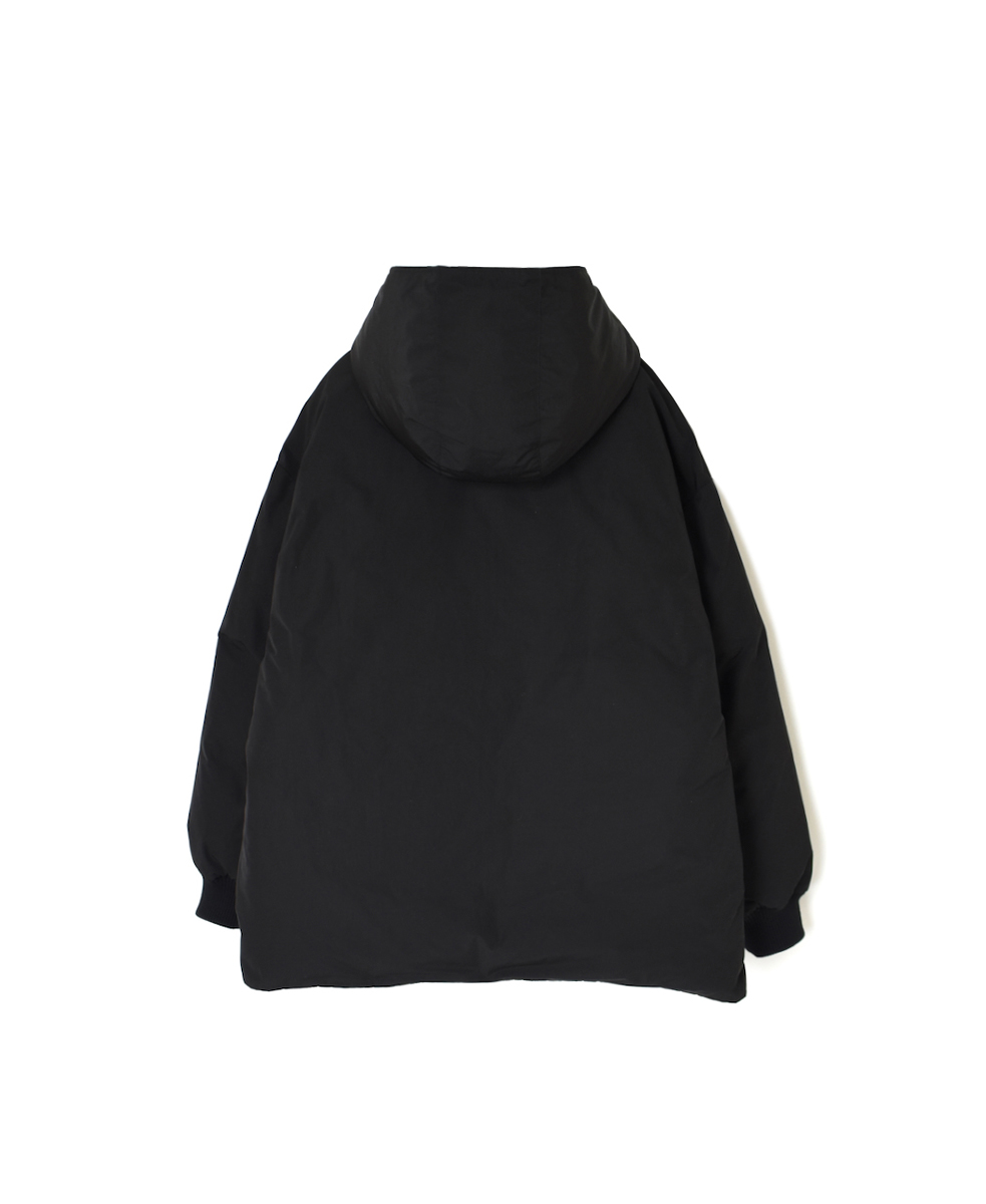 NAM2462 (ジャケット) POLY×COTTON REVERSIBLE DOWN SNAP FRONT HOODED JACKET