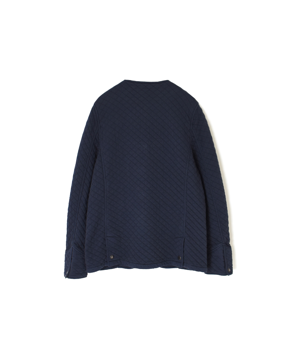 NAM1407 (ジャケット) COTTON QUILT NO COLLAR JACKET