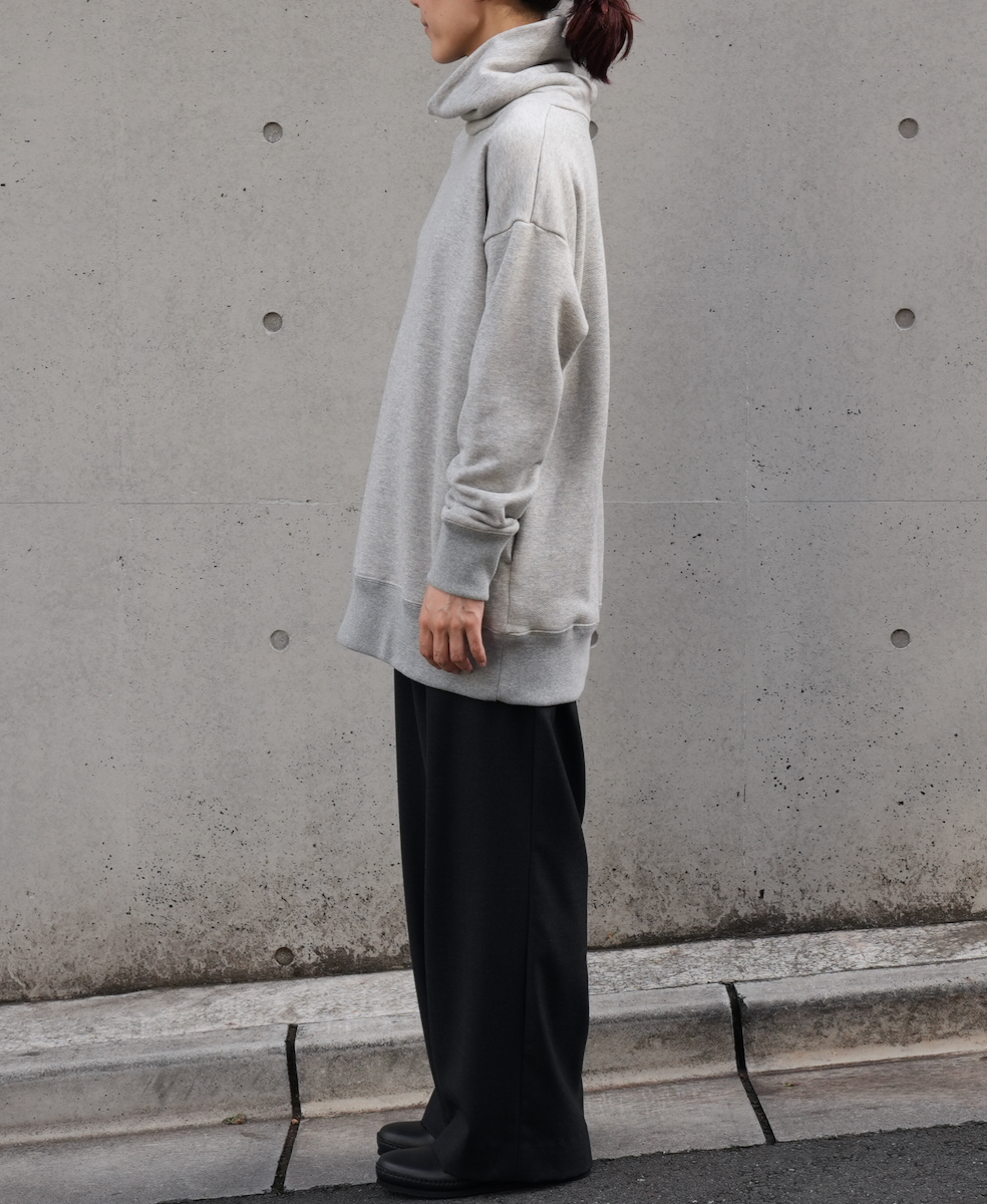 GNSL24551(プルオーバー) FRENCH TERRY TURTLE NECK