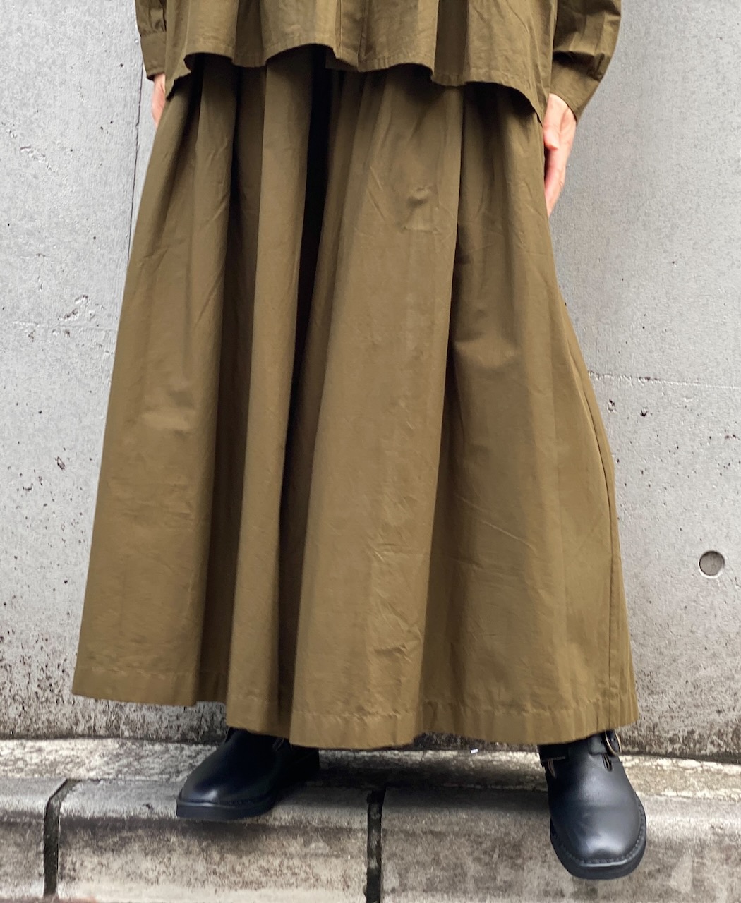 NSL24525(パンツ) 40s POPLIN PLAIN CULOTTES