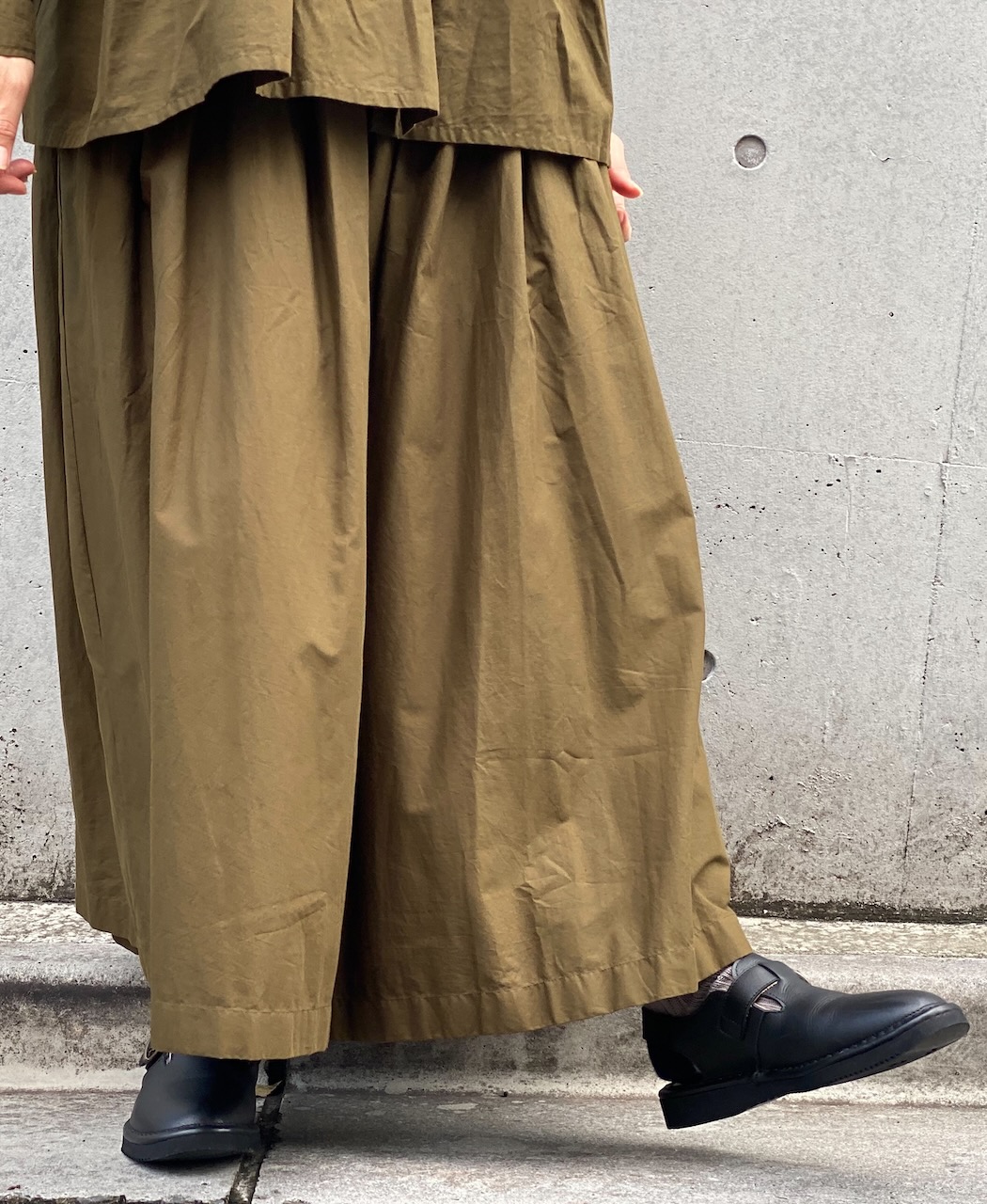 NSL24525(パンツ) 40s POPLIN PLAIN CULOTTES