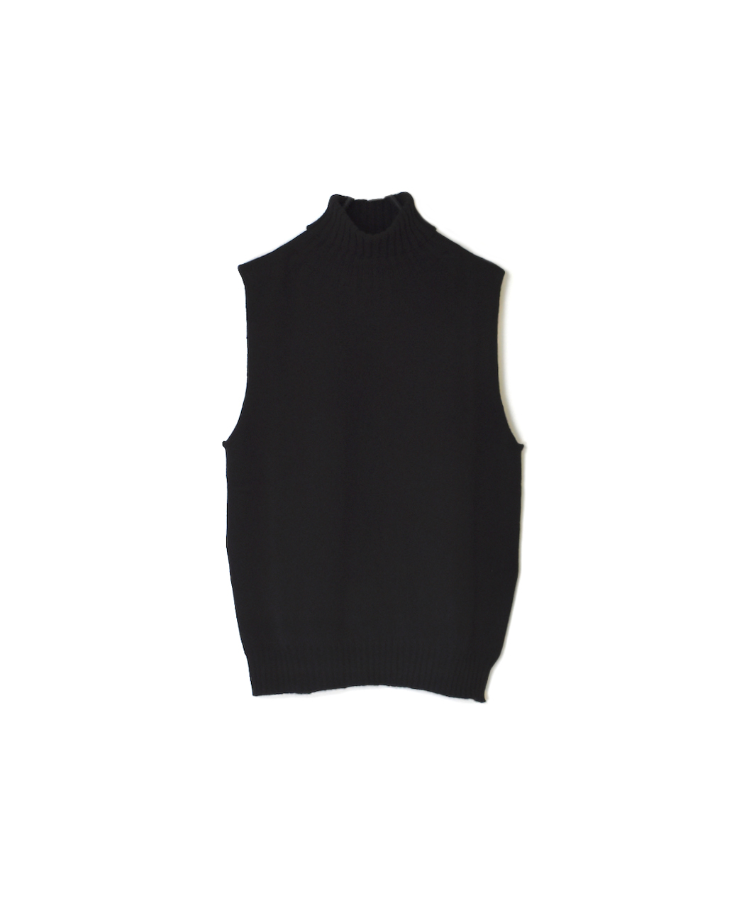 JNAMP2451(ニット)GEELONG LAMBSWOOL POLO NECK VEST