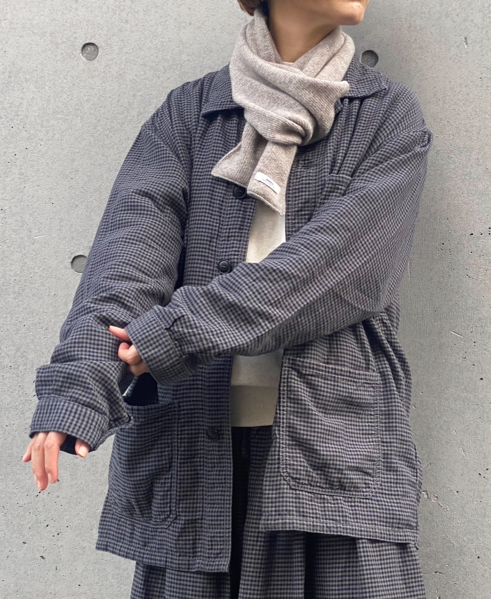 ISNAM2461(ジャケット) 60s COTTON DOUBLE FACE CHECK AUTHENTIC WORK JAKET