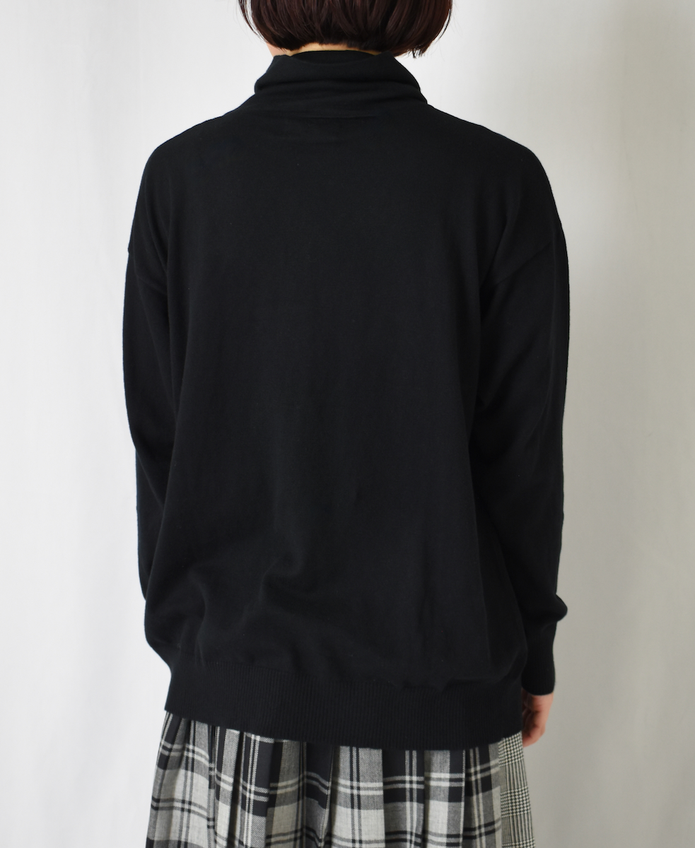 GNSL22731 (ニット) COTTON WOOL CASHMERE TURTLE NECK