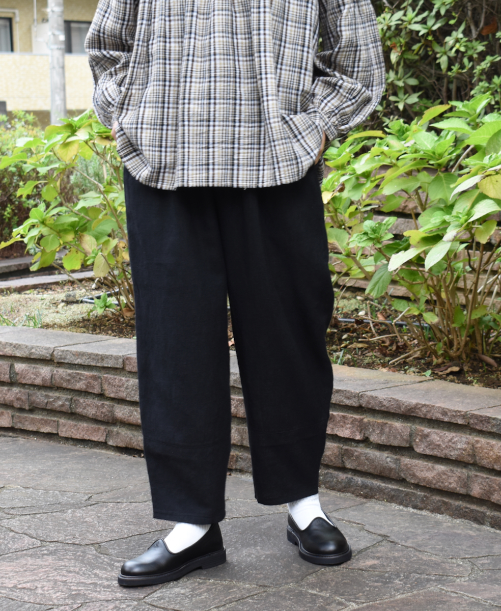 INSL24705(パンツ) WOOL/LINEN PLAIN EASY PANTS