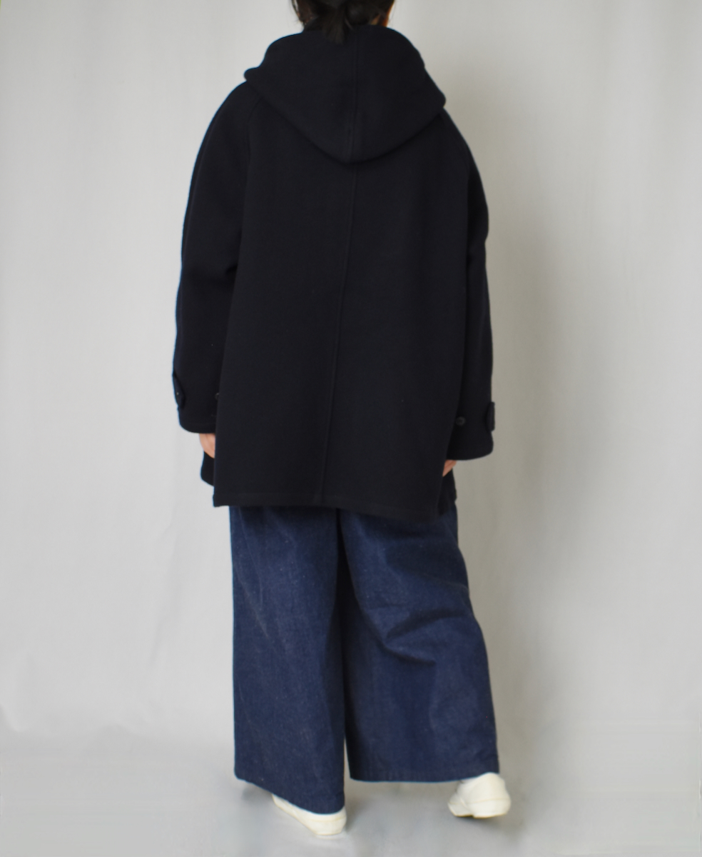 NHT2361WPR (コート) HEAVY WEIGHT WOOL TWILL HOODED SHORT COAT