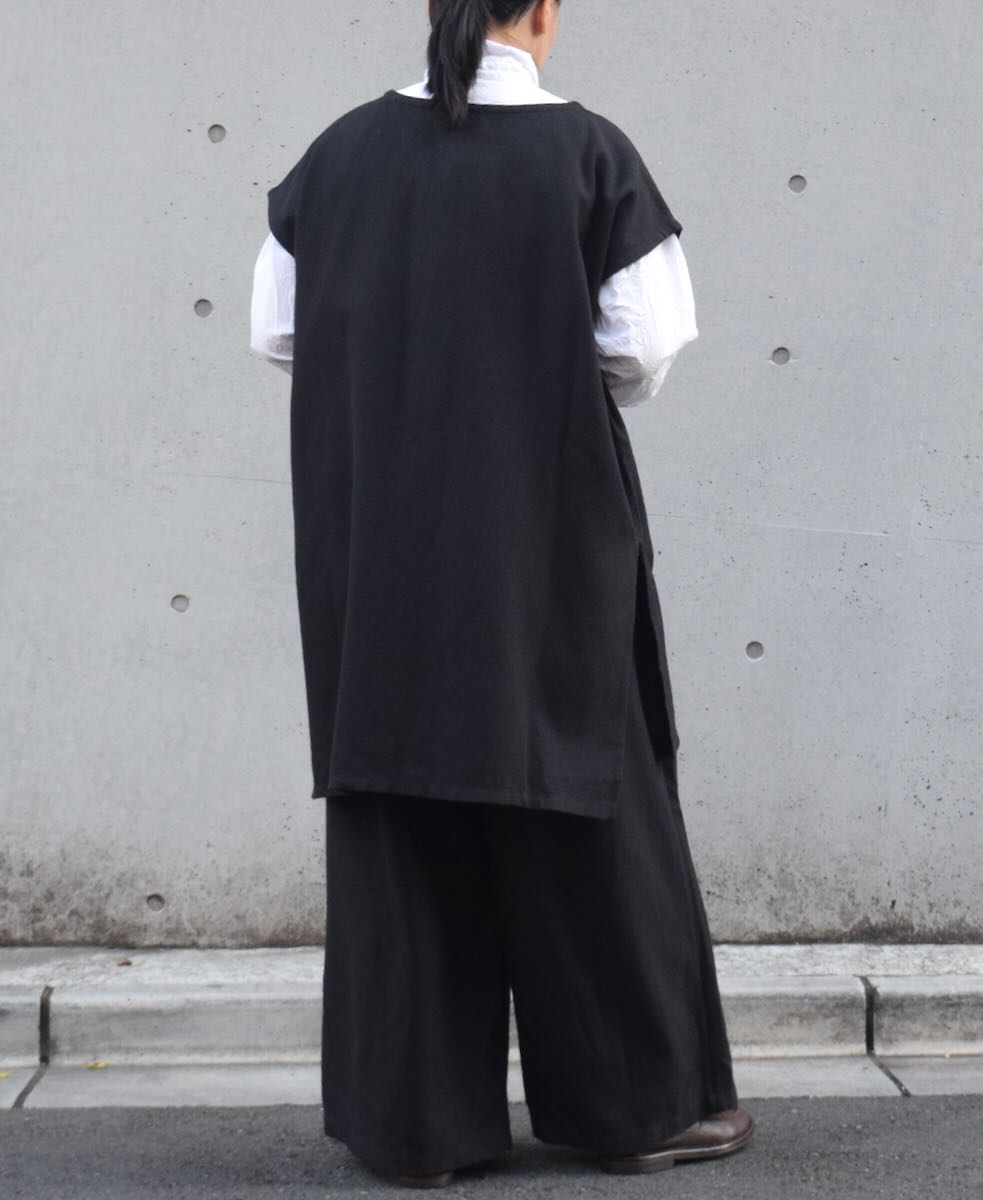 INSL24724(パンツ) COTTON WOOL TWILL WEAVE PLAIN EASY PANTS