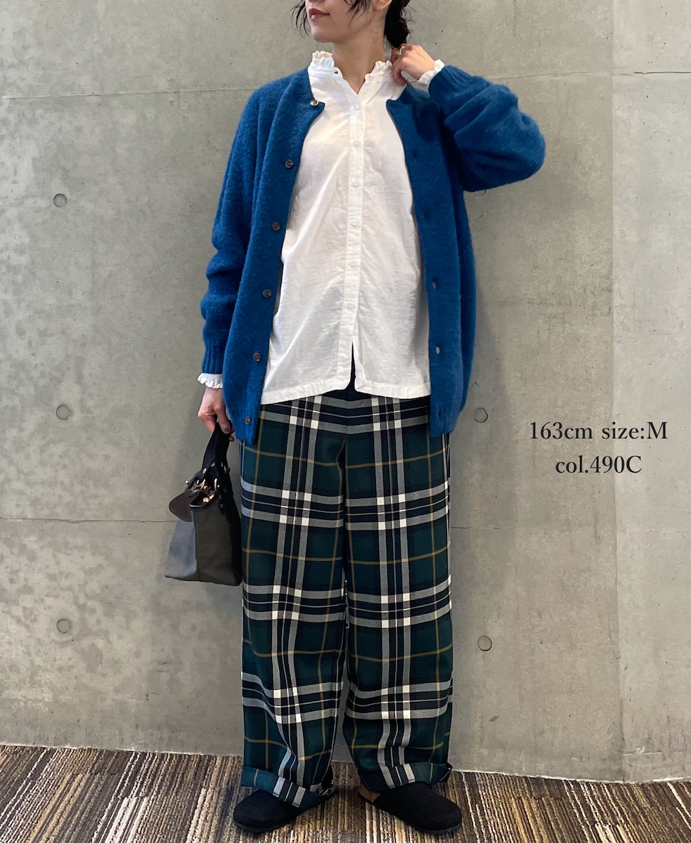 NOD2351 (パンツ) WORSTED WOOL TROUSERS