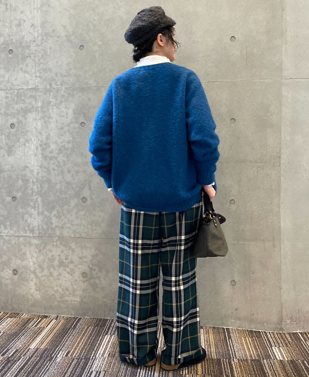 NOD2351 (パンツ) WORSTED WOOL TROUSERS