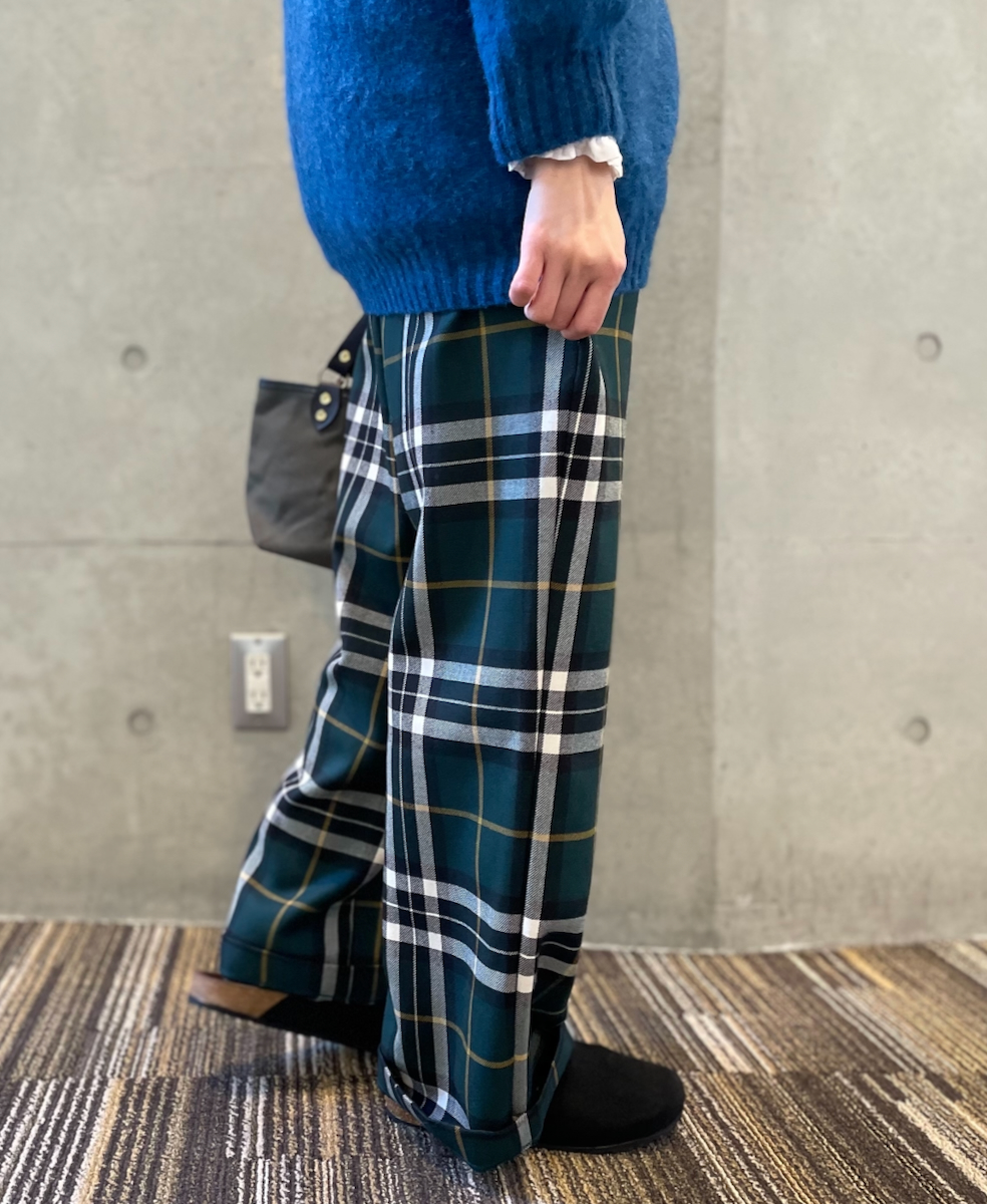 NOD2351 (パンツ) WORSTED WOOL TROUSERS