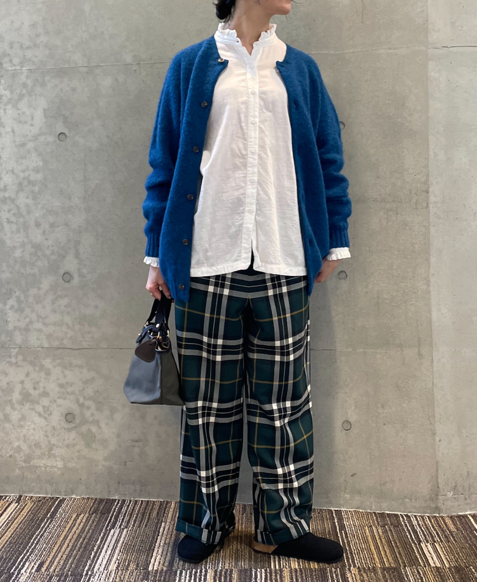 NOD2351 (パンツ) WORSTED WOOL TROUSERS