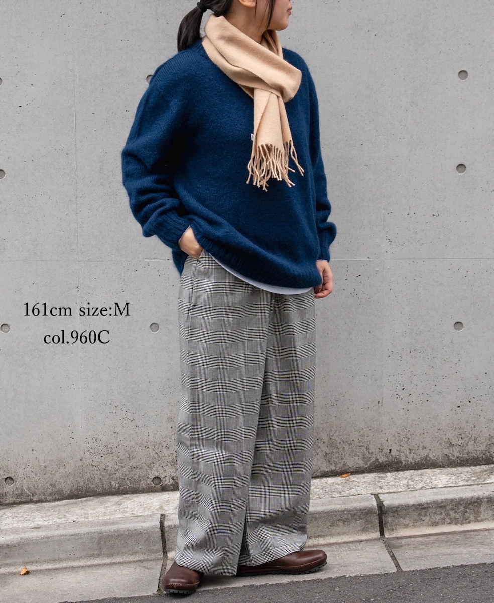 NOD2351 (パンツ) WORSTED WOOL TROUSERS