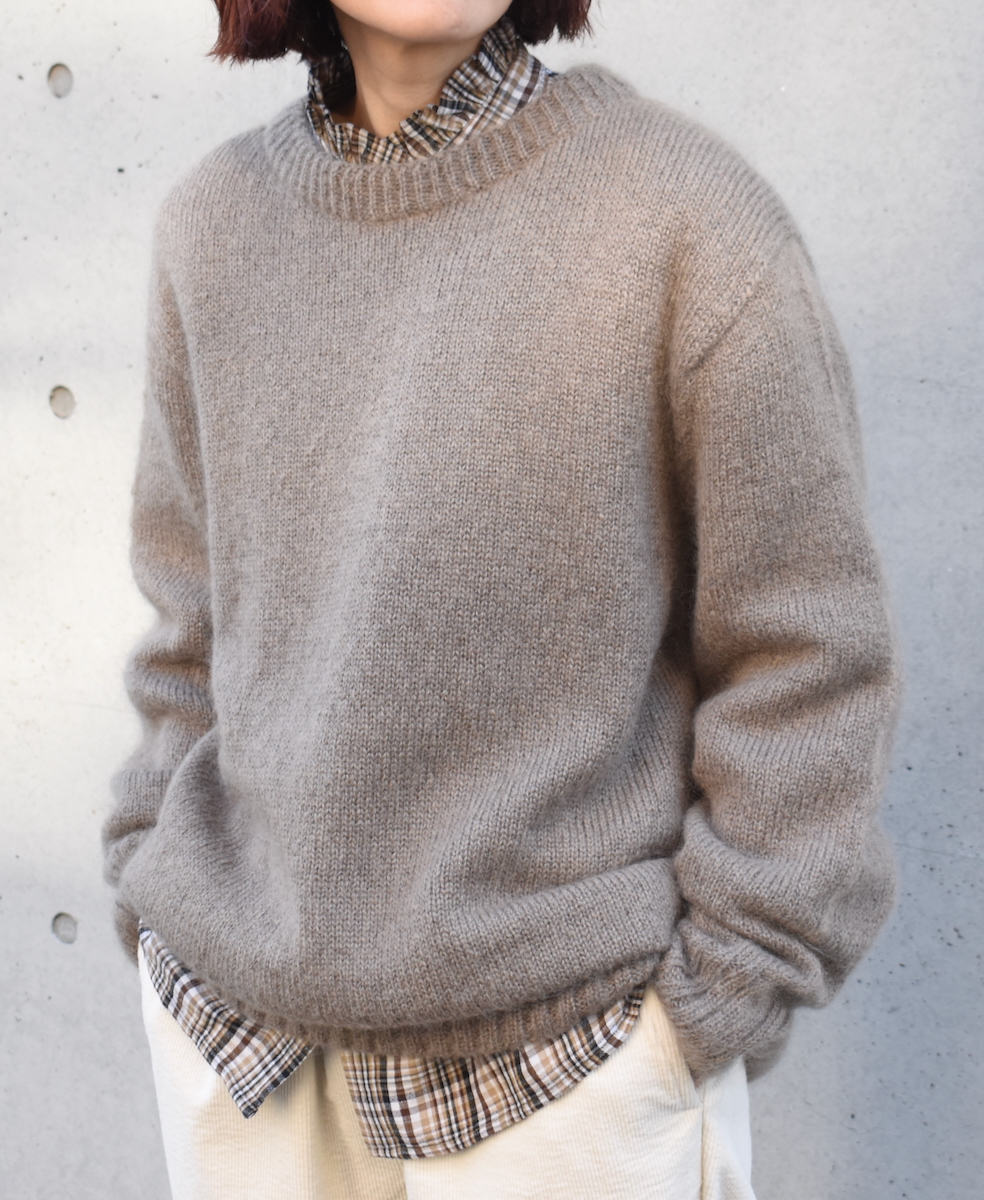 CHT2471(ニット) MOHAIR CREW-NECK PULLOVER