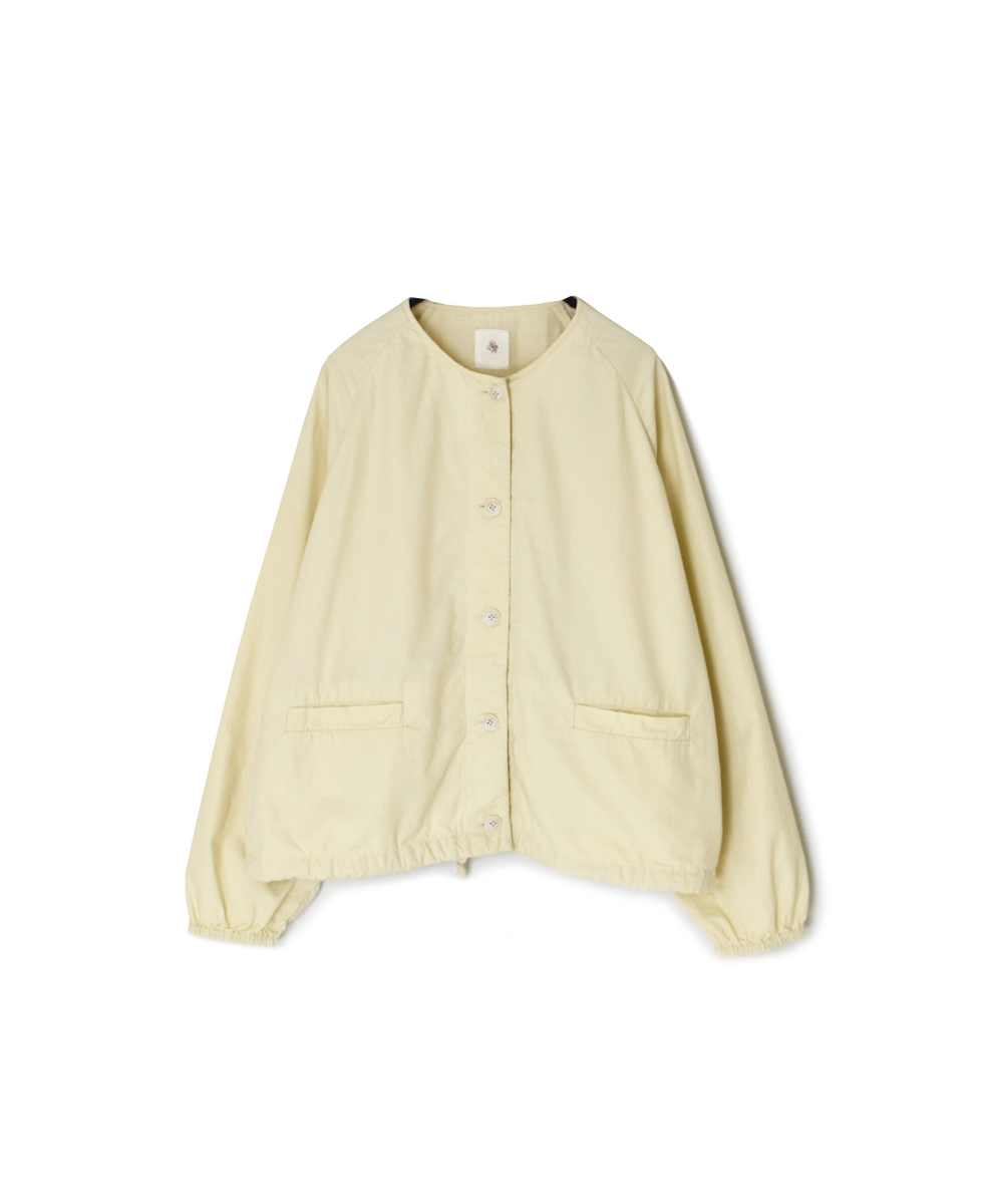 NMDS24633W(ジャケット) 40s ORGANIC POPLIN RAGLAN STRING JACKET