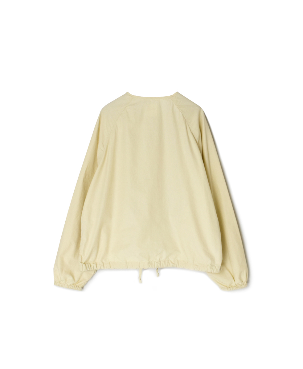 ●NMDS24633W(ジャケット) 40s ORGANIC POPLIN RAGLAN STRING JACKET