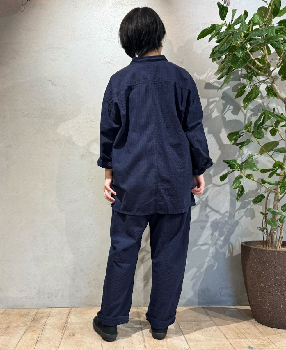 ●MDSH2483D(パンツ) 80s ORGANIC COTTON BIG CHECK × SMALL CHECK EASY PANTS