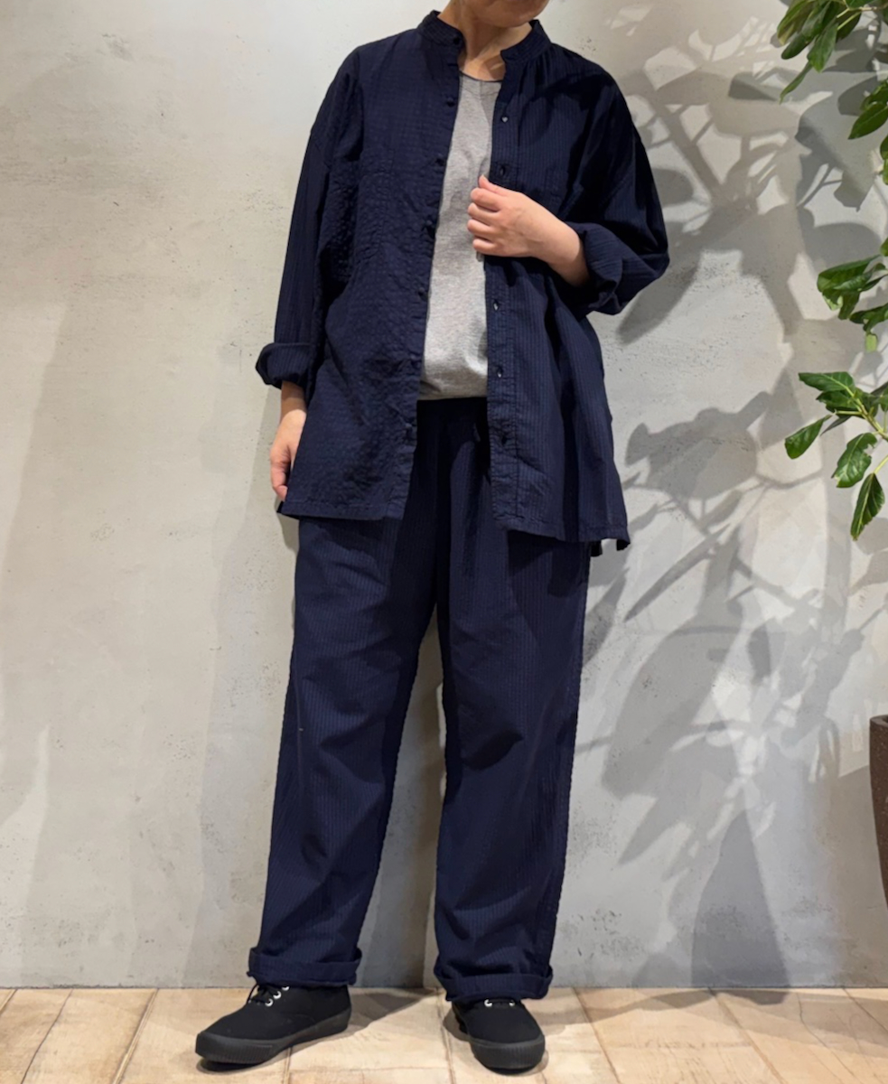 ●MDSH2483D(パンツ) 80s ORGANIC COTTON BIG CHECK × SMALL CHECK EASY PANTS