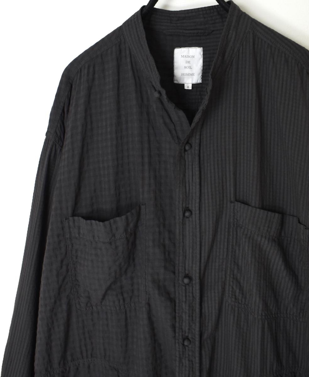 ●MDSH2482BD(ジャケット) 80s ORGANIC COTTON BIG CHECK × SMALL CHECK(BALL BUTTON) 4 POCKET LONG JACKET