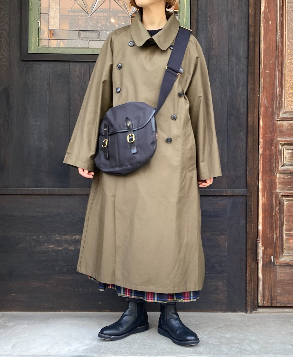 NHT2371KT(コート) COTTON NYLON DOUBLE OVER COAT