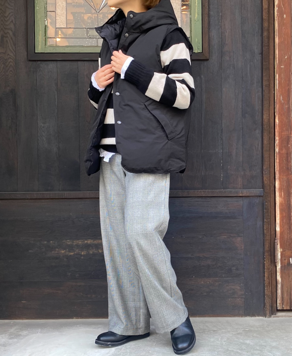 NOD2351 (パンツ) WORSTED WOOL TROUSERS