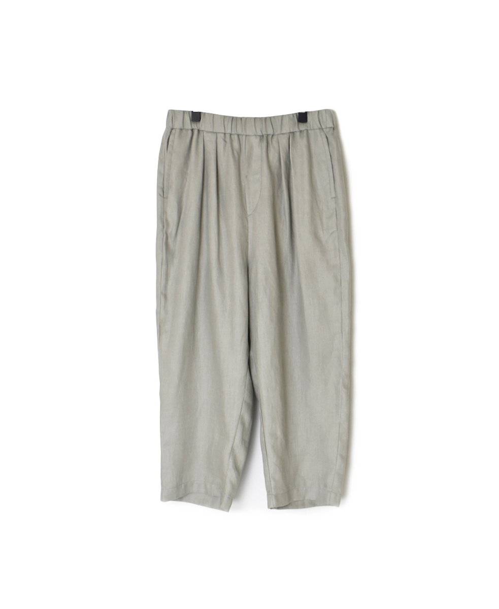 GNMDS2501NLT(パンツ) LINEN TWILL 2TUCK TAPERED EASY PANTS