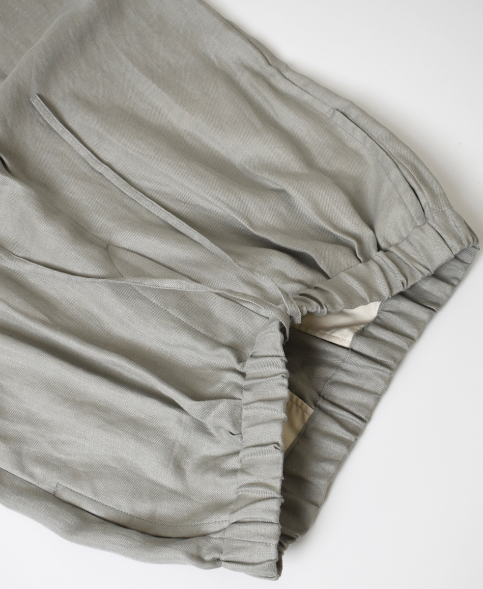 ●GNMDS2501NLT(パンツ) LINEN TWILL 2TUCK TAPERED EASY PANTS