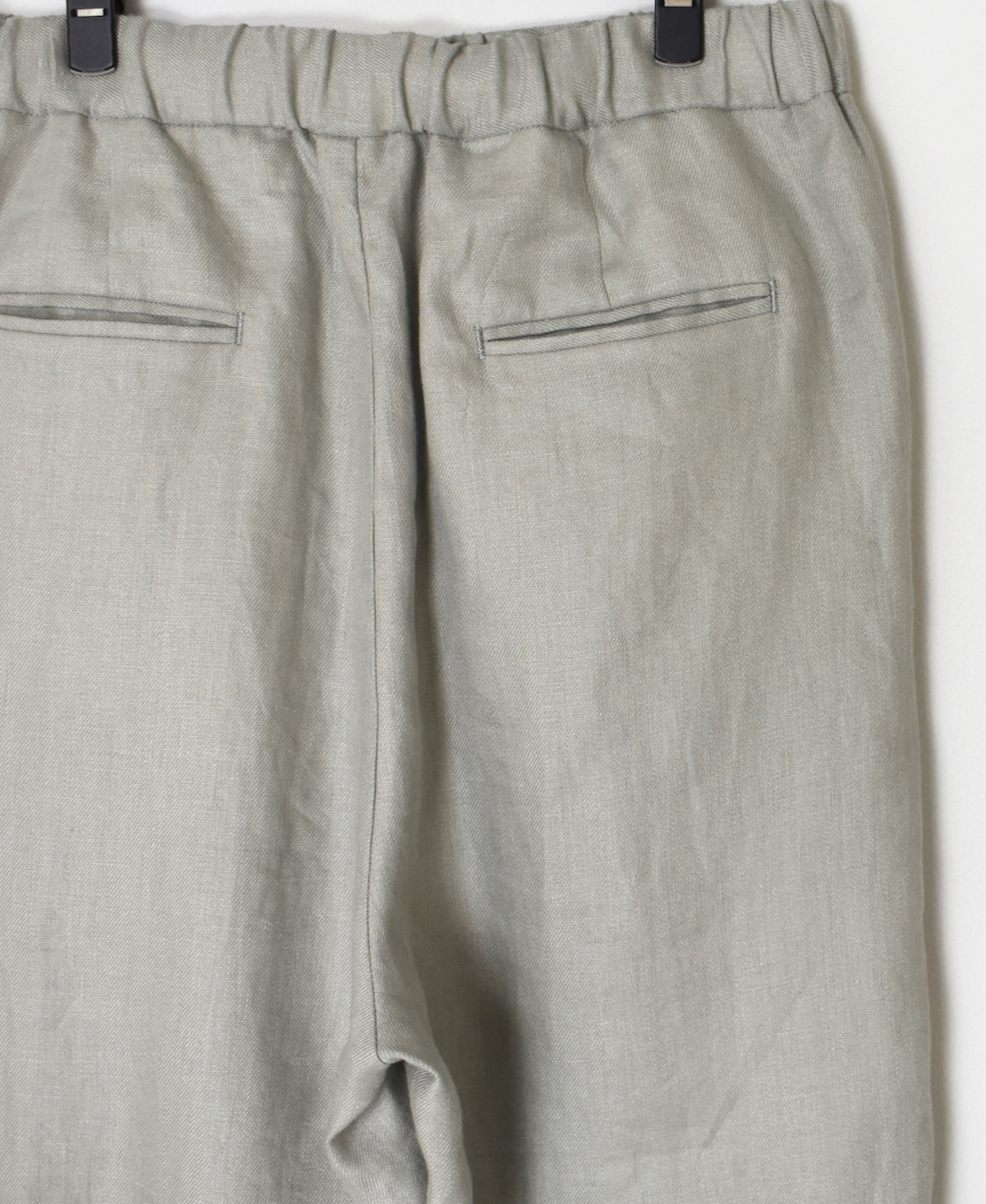 ●GNMDS2501NLT(パンツ) LINEN TWILL 2TUCK TAPERED EASY PANTS