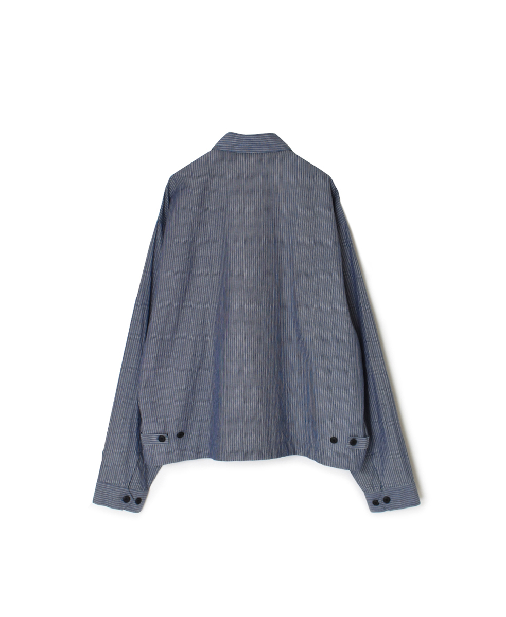 ●NVL2521(ジャケット) POPLIN STRIPE DRIZZLER JACKET