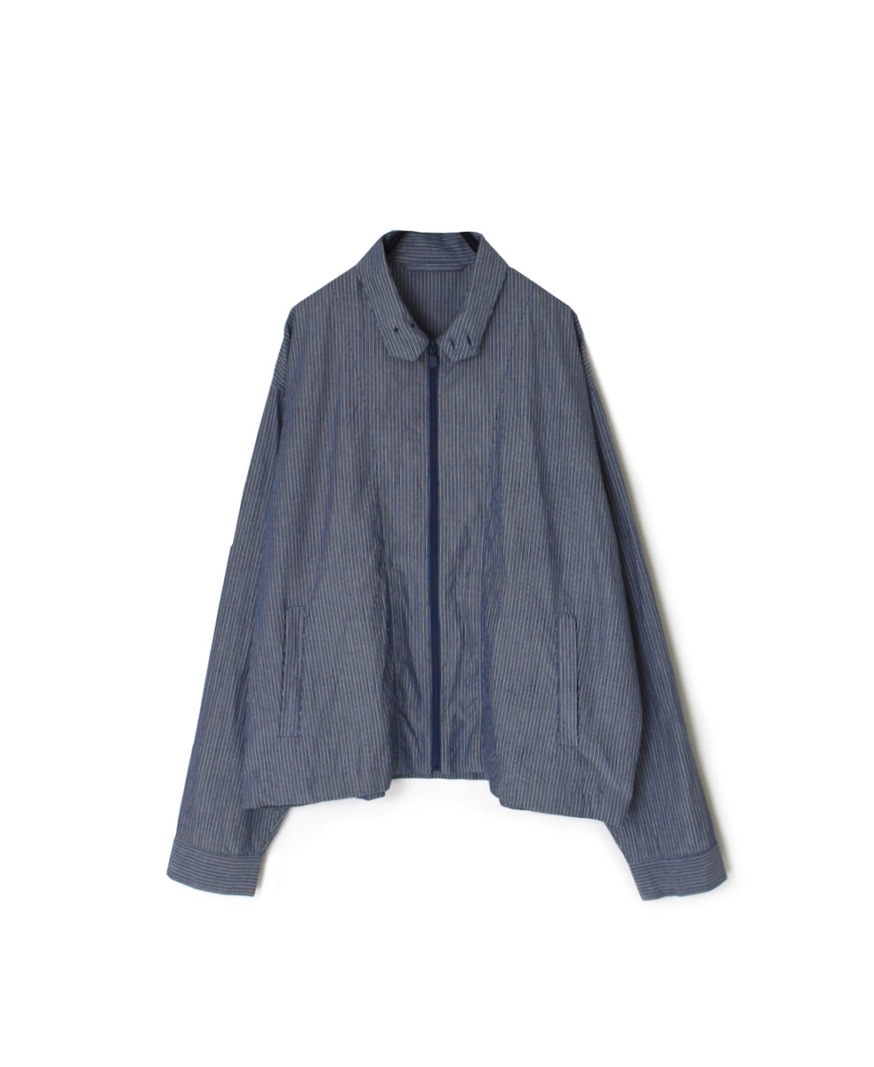 NVL2521(ジャケット) POPLIN STRIPE DRIZZLER JACKET